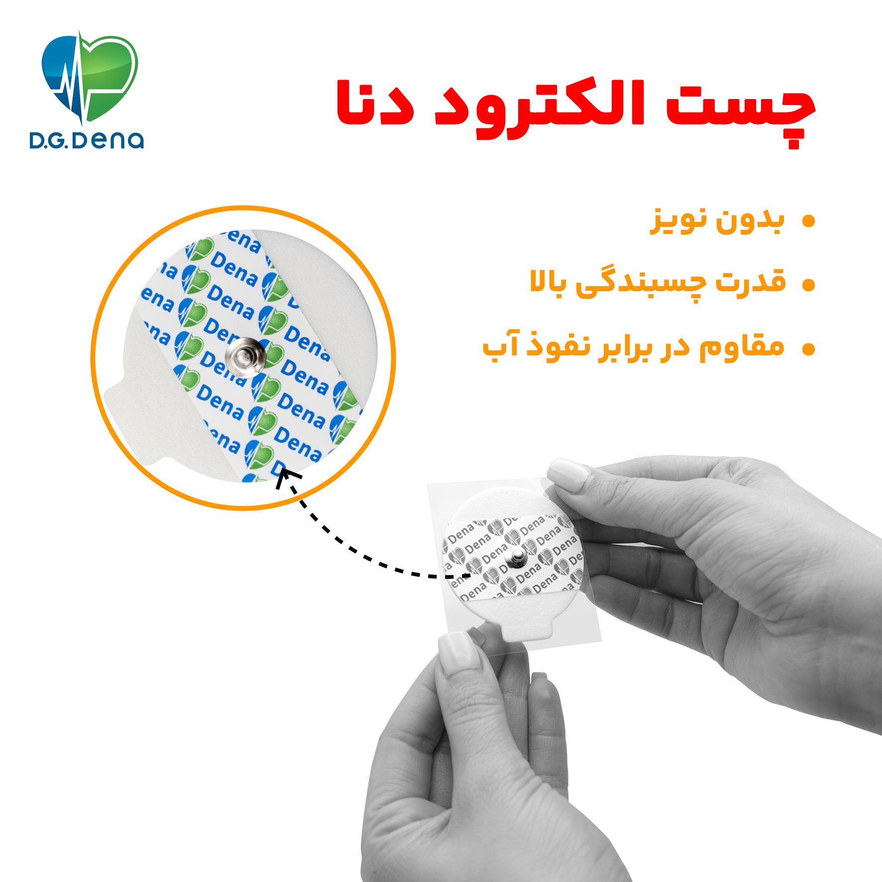 چست الکترود دنا